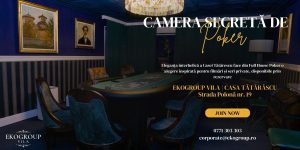 Masa de poker în intimitatea exclusivă a Full House Poker: o experiență interbelică unică la Casa Tătărescu